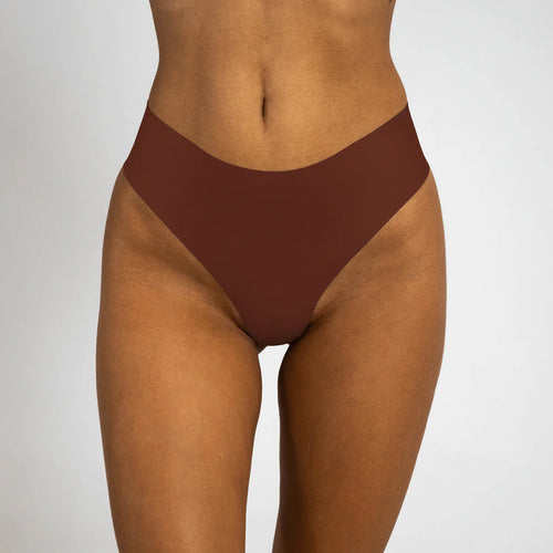Seamless Invisible Camel Toe Thong